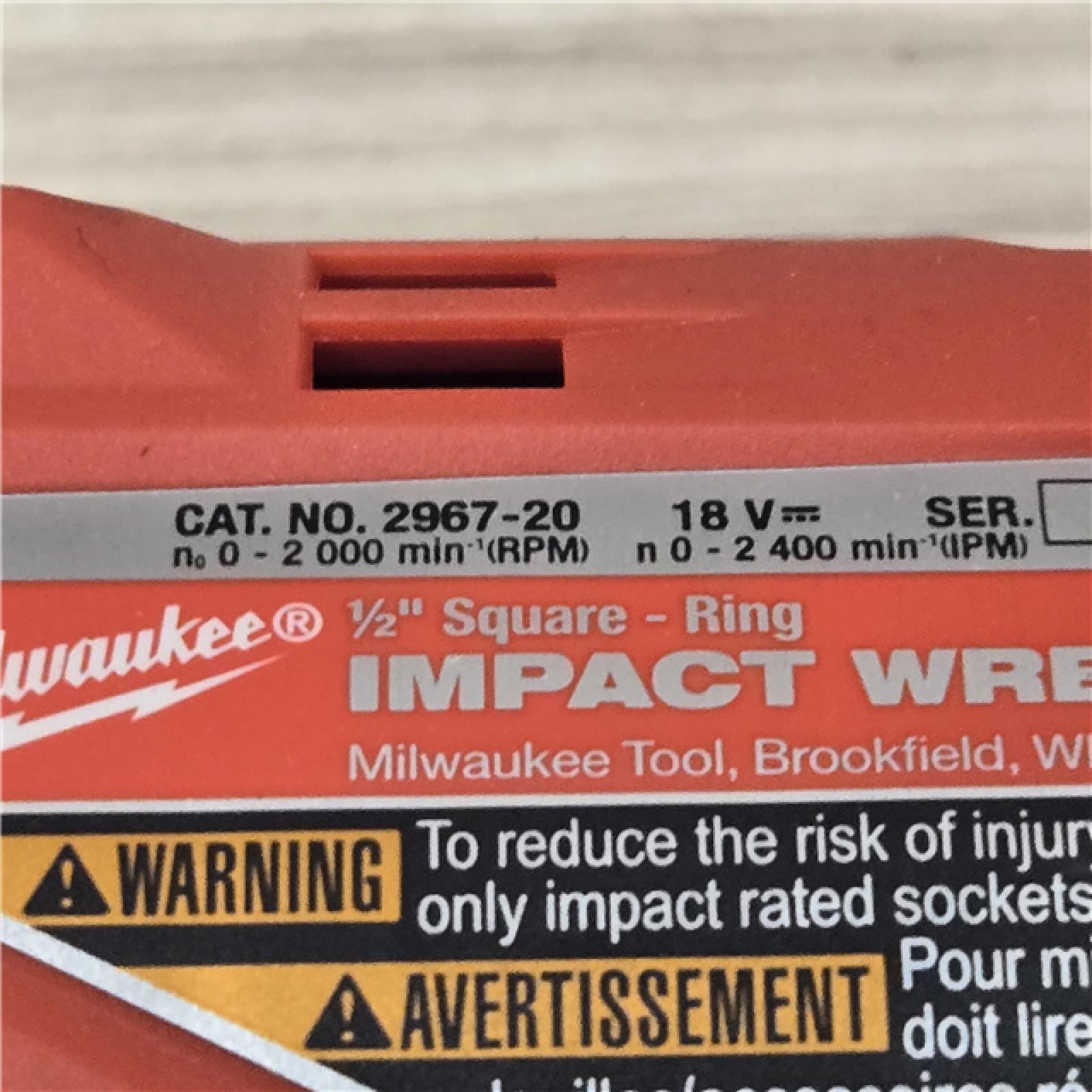 AS-IS Milwaukee M18 FUEL 18V Cordless 1/2 in. Impact Wrench  (Tool-Only)