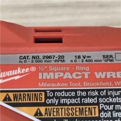 AS-IS Milwaukee M18 FUEL 18V Cordless 1/2 in. Impact Wrench  (Tool-Only)