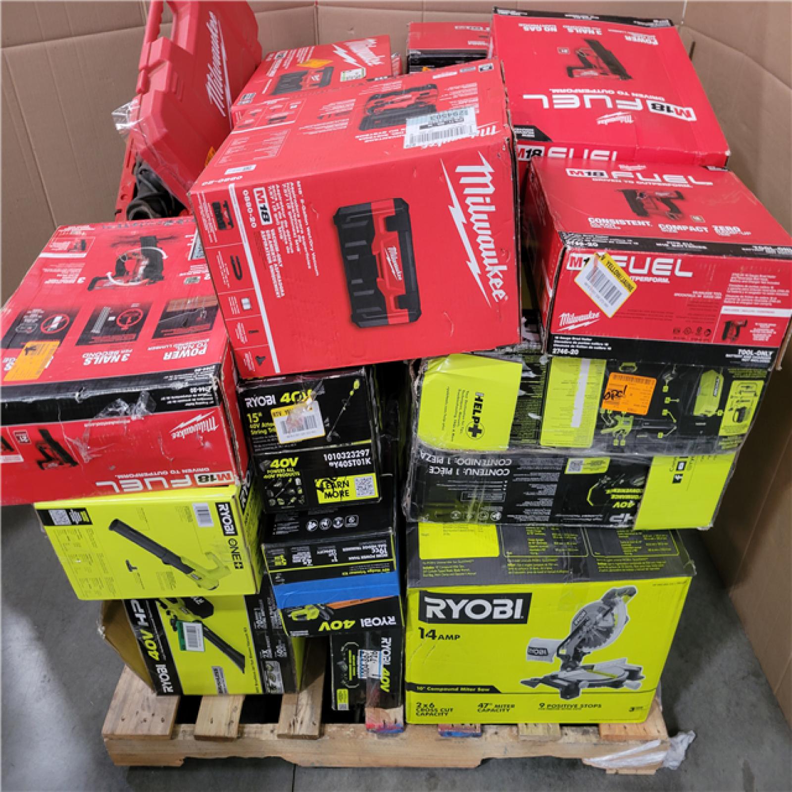 CALIFORNIA AS-IS TOOL PALLET