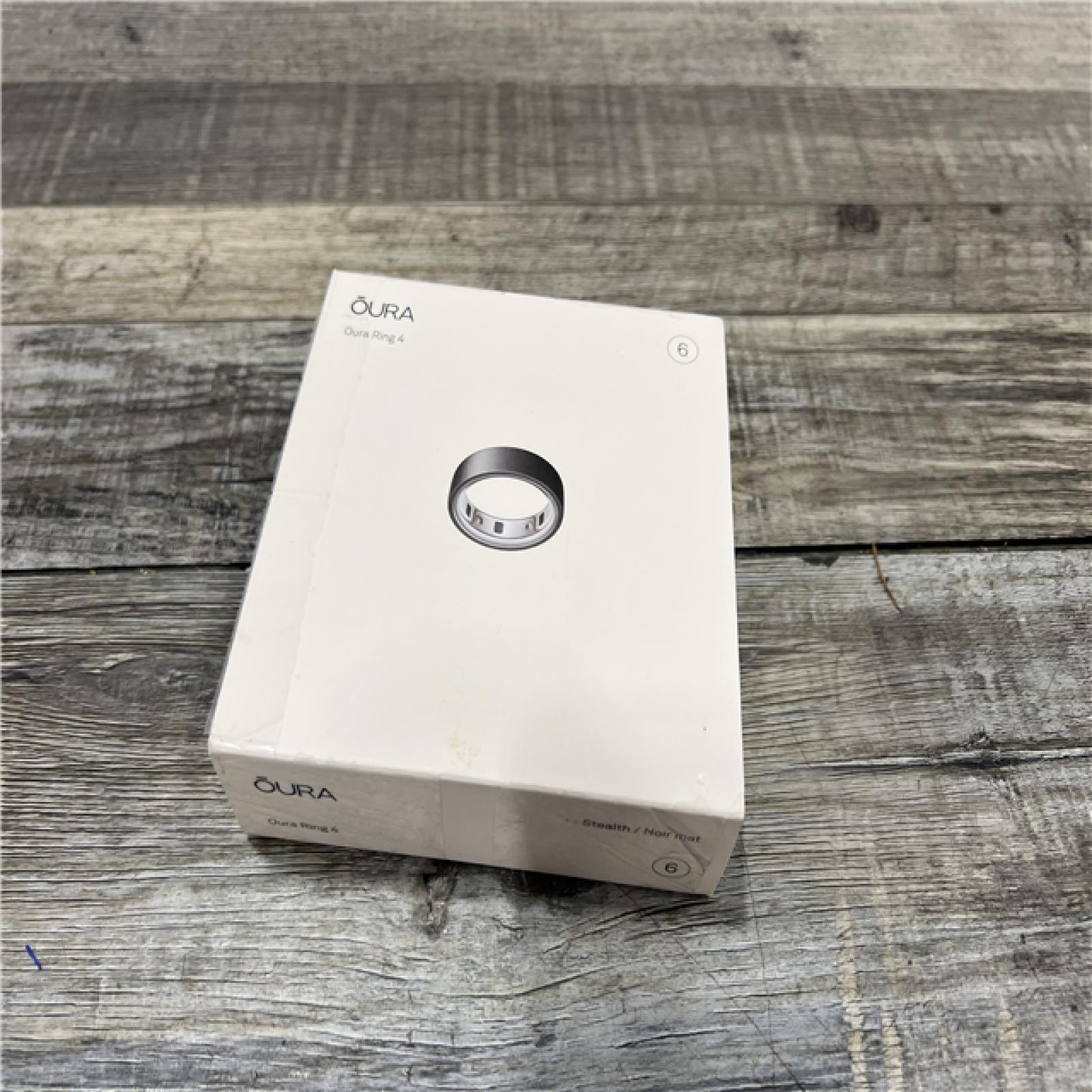 Good Oura Ring 4 Stealth - Size 6