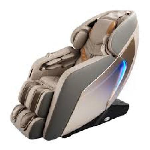 Phoenix Location NEW TITAN Acro HD Series Taupe Smart 3D Massage Chair with Body Scan, Voice Controls, Smart Learning, Bluetooth, and Zero Gravity