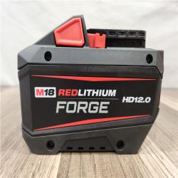 AS-IS- Milwaukee M18 Forge 12 Ah Lithium-Ion Redlithium HD Battery 1 Pc
