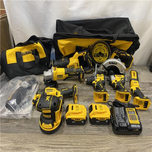 LIKE NEW - DEWALT 20V Lithium-Ion Cordless 8-Tool Combo Kit