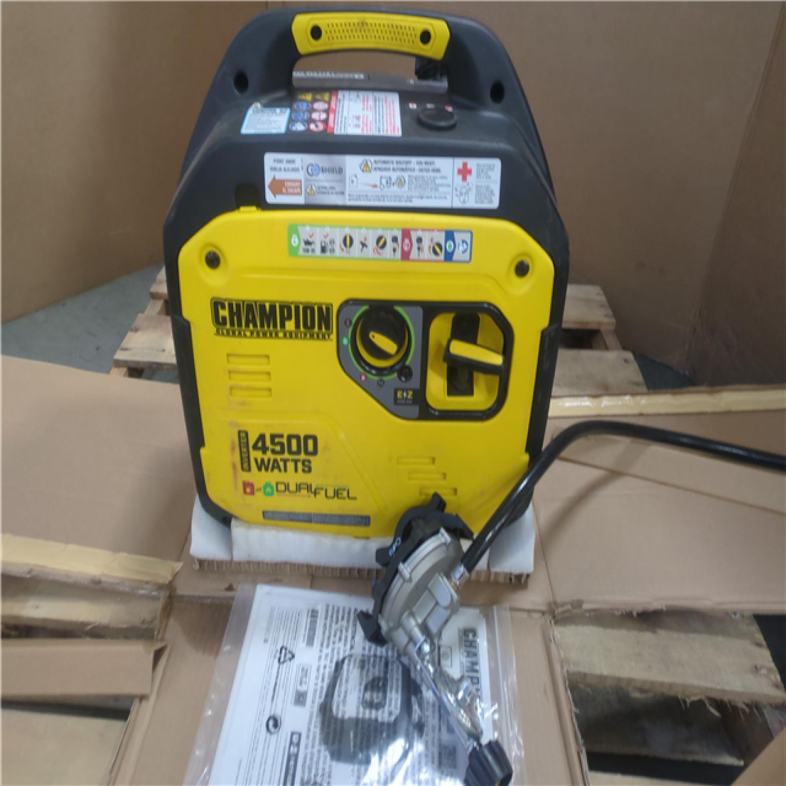 CALIFORNIA AS-IS CHAMPION PORTABLE POWER GENERATOR