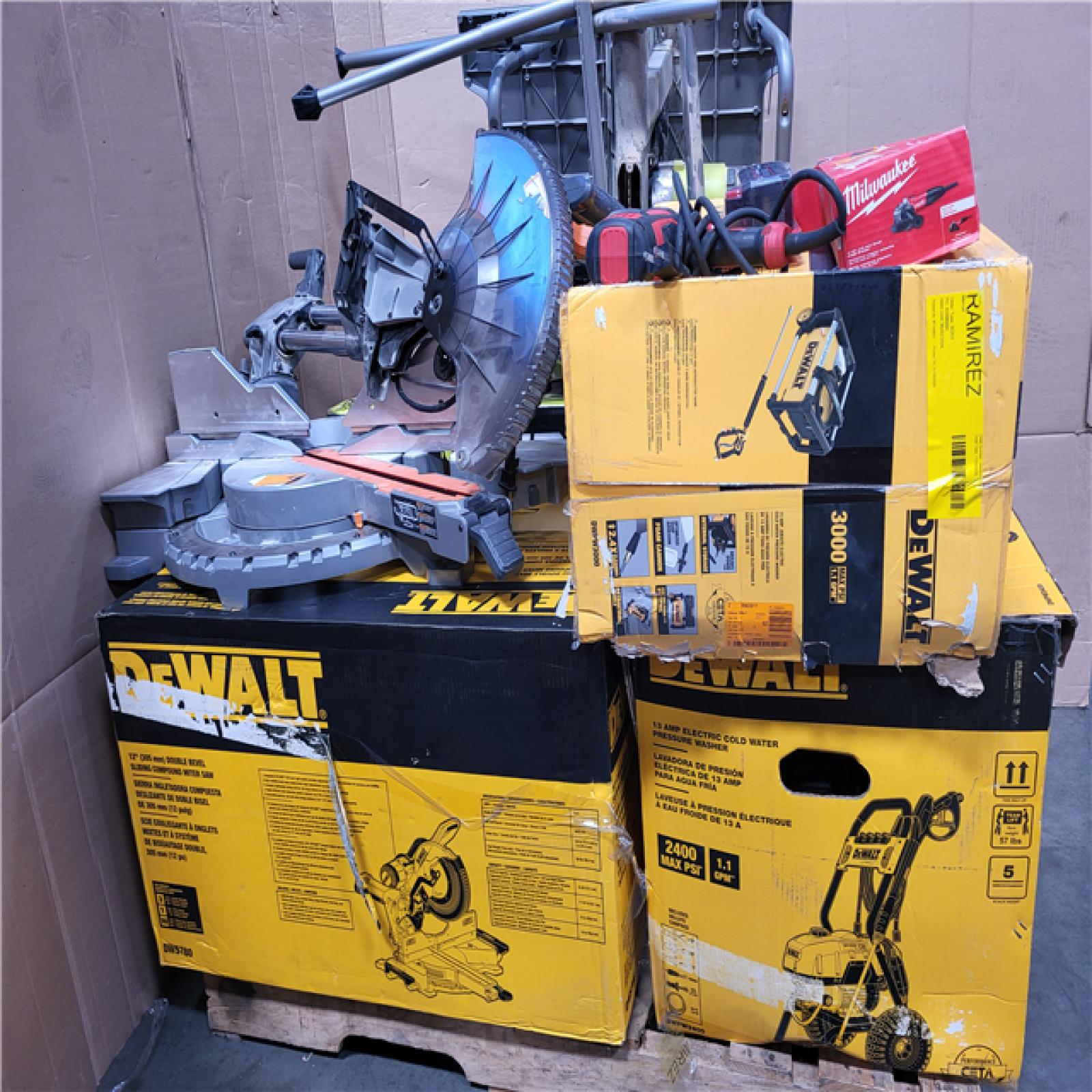 CALIFORNIA AS-IS TOOL PALLET