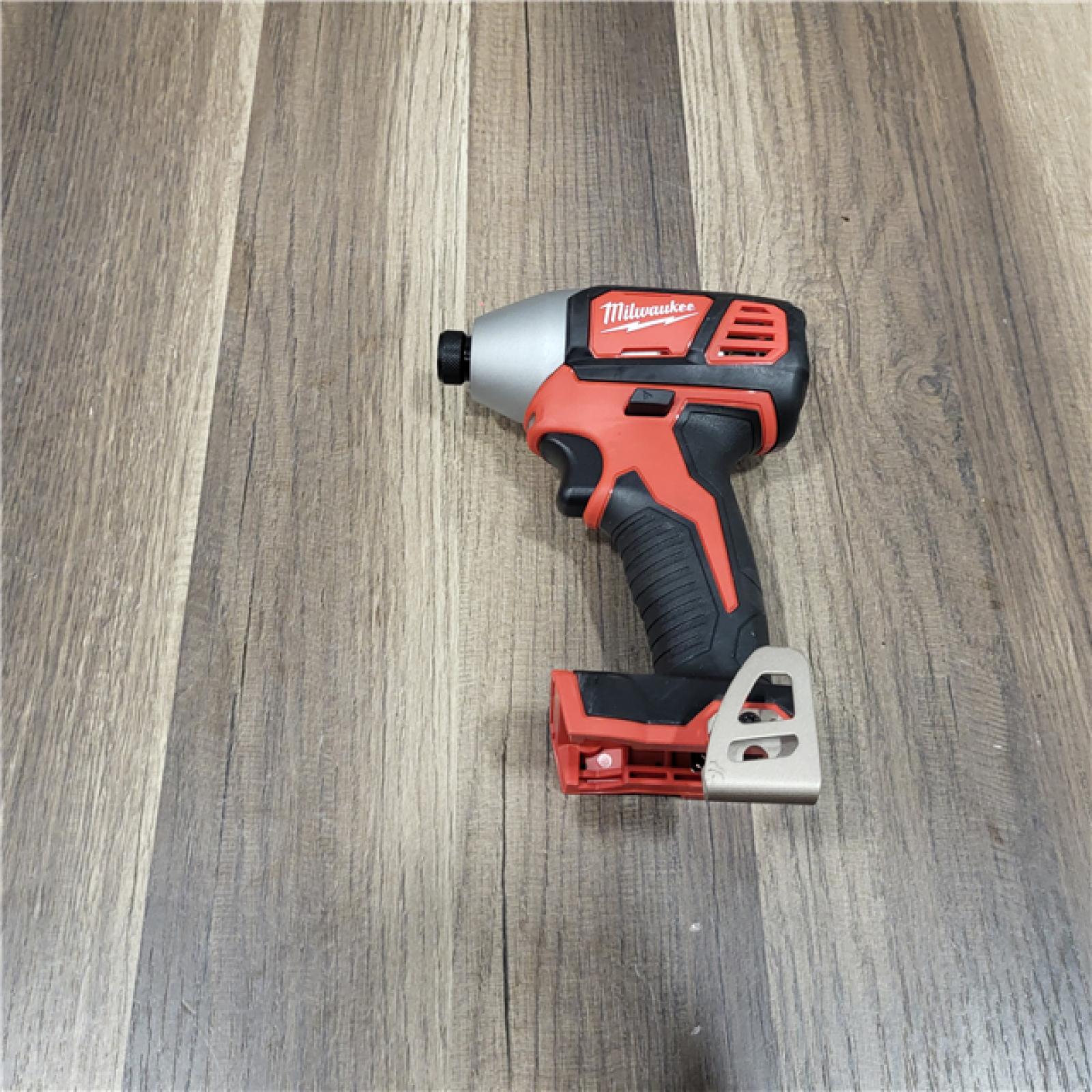AS IS Milwaukee M18 18V Cordless Brushed 2 Tool Drill/Driver and Impact Driver Kit