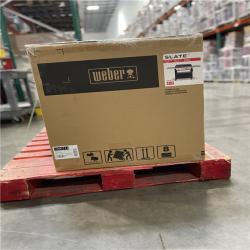 DALLAS LOCATION-NEW! WEBER Slate Griddle 3-Burner LP Gas 30 in. Flat Top Grill
