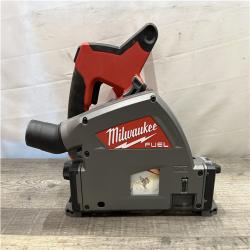 AS-IS Milwaukee FUEL 18V Lithium-Ion Cordless Brushless 6-1/2 in. Plunge Cut Track Saw (Tool-Only)