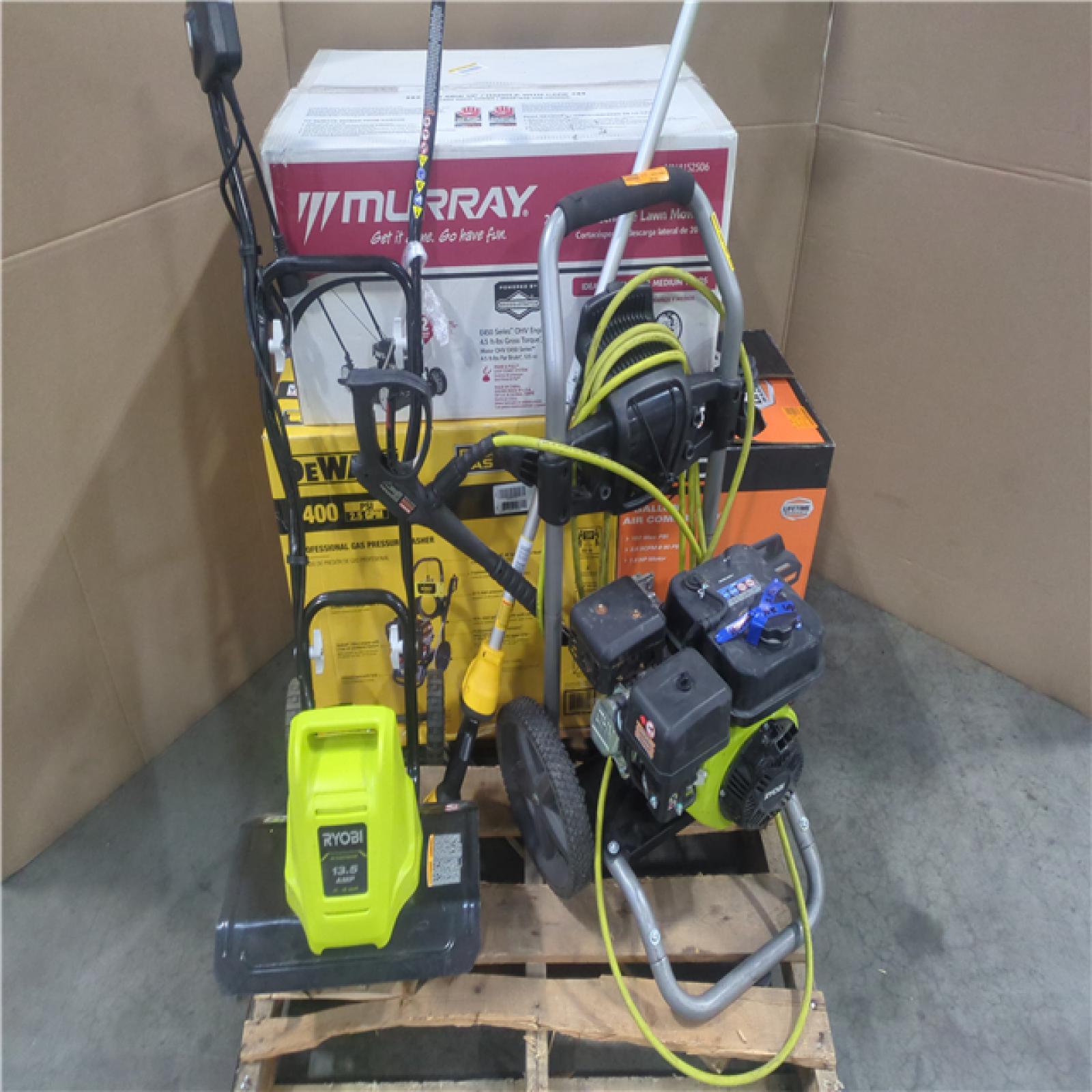CALIFORNIA AS-IS OUTDOOR POWER EQUIPMENT