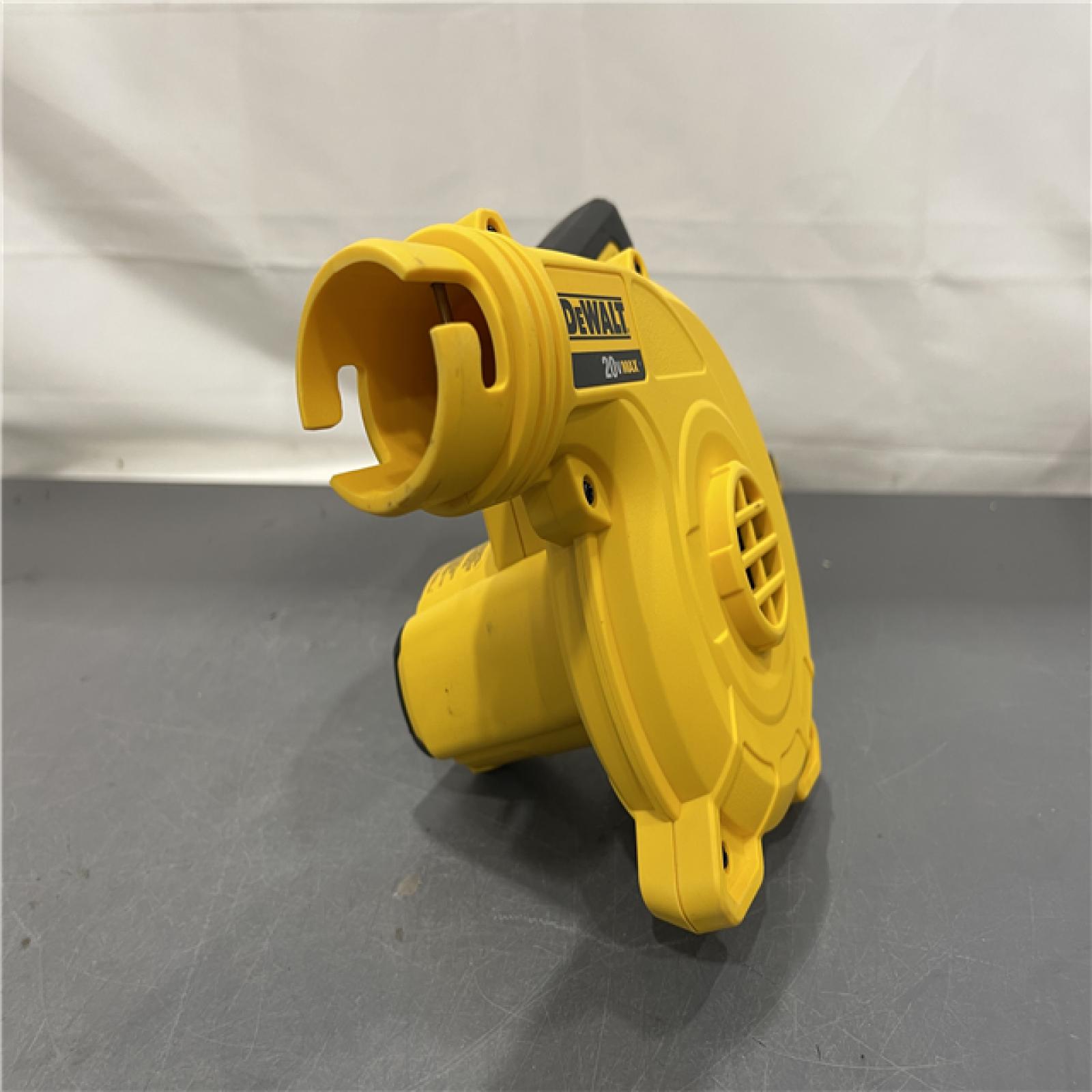 AS-IS - DEWALT 20V MAX Cordless Compact Jobsite Blower 135 MPH 100 CFM