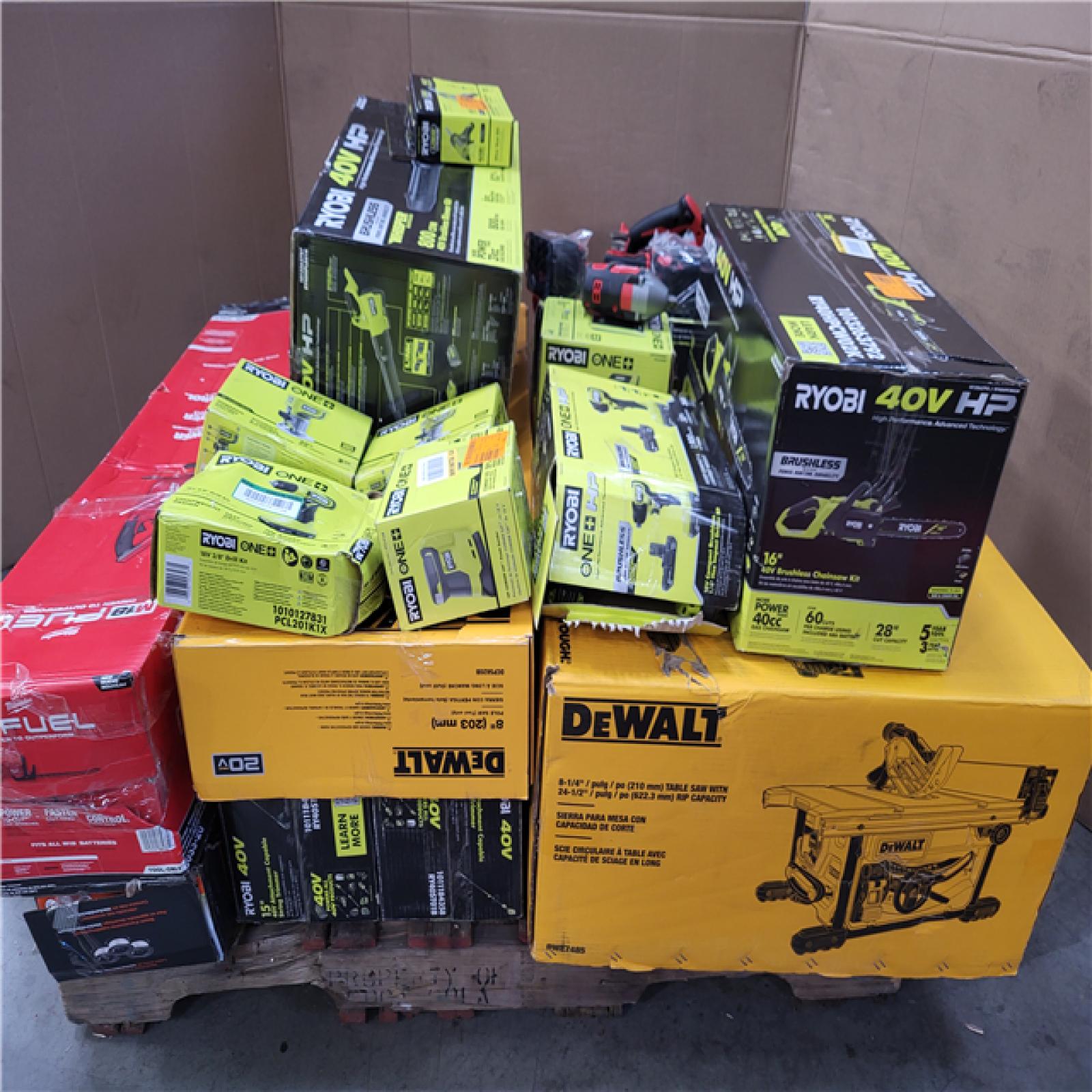 CALIFORNIA AS-IS TOOL PALLET
