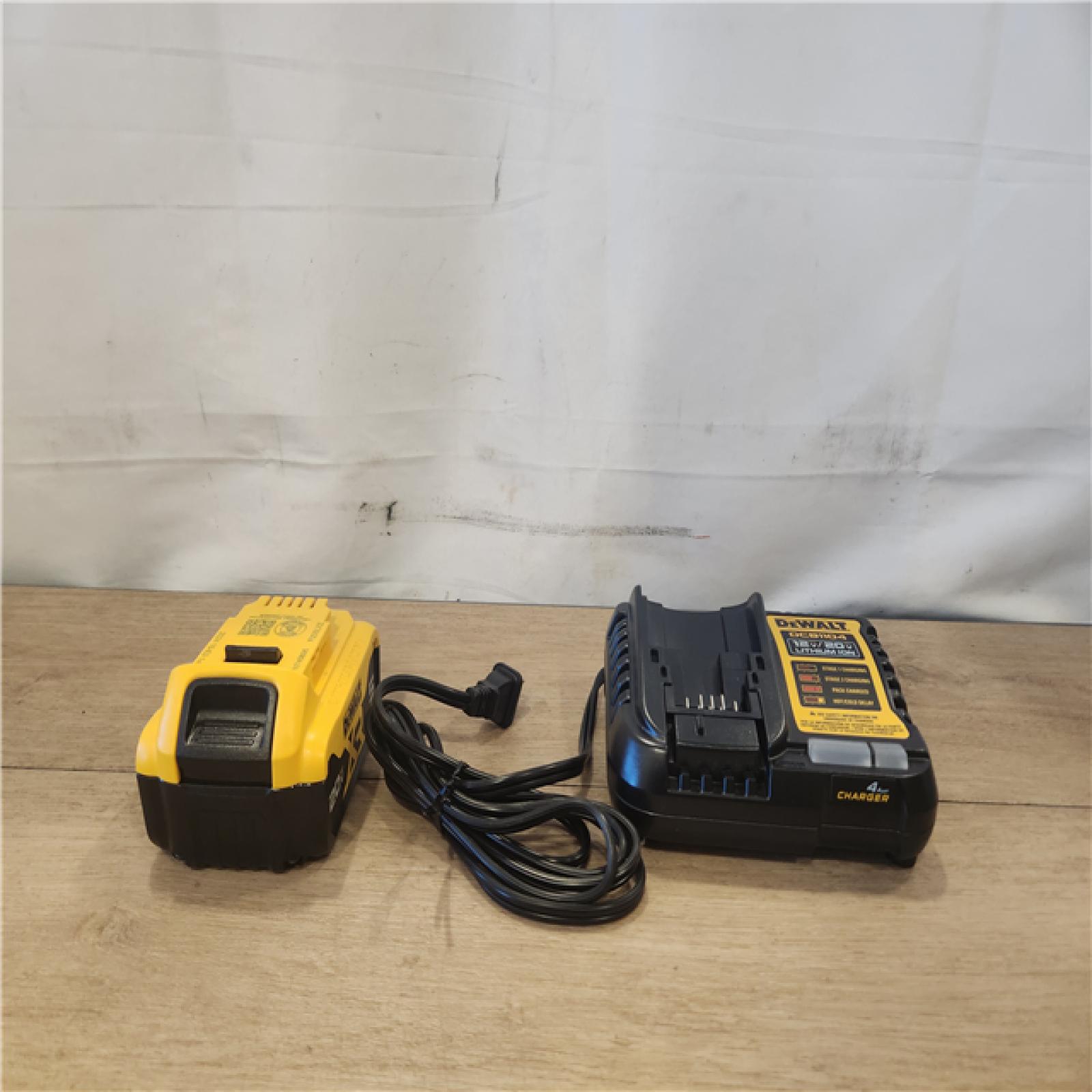 AS-IS- DEWALT 20-Volt Maximum XR 5.0 Ah Battery Pack and Charger Kit