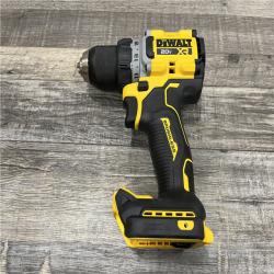 AS-IS DEWALT 20V XR Lithium-Ion Cordless Brushless 1/2 in. Drill/Driver Kit