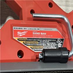 AS-IS Milwaukee FUEL 18V Lithium-Ion Brushless Cordless Compact Bandsaw (Tool-Only)