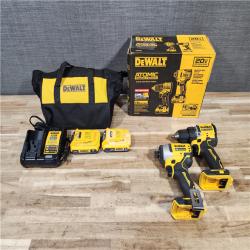 HOUSTON LOCATION - AS-IS DEWALT ATOMIC 20-Volt MAX Lithium-Ion Cordless Combo Kit