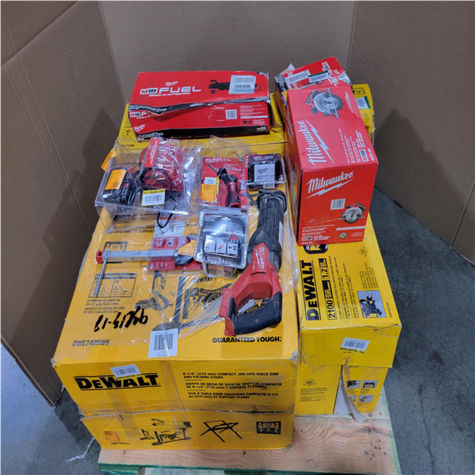 CALIFORNIA AS-IS TOOL PALLET
