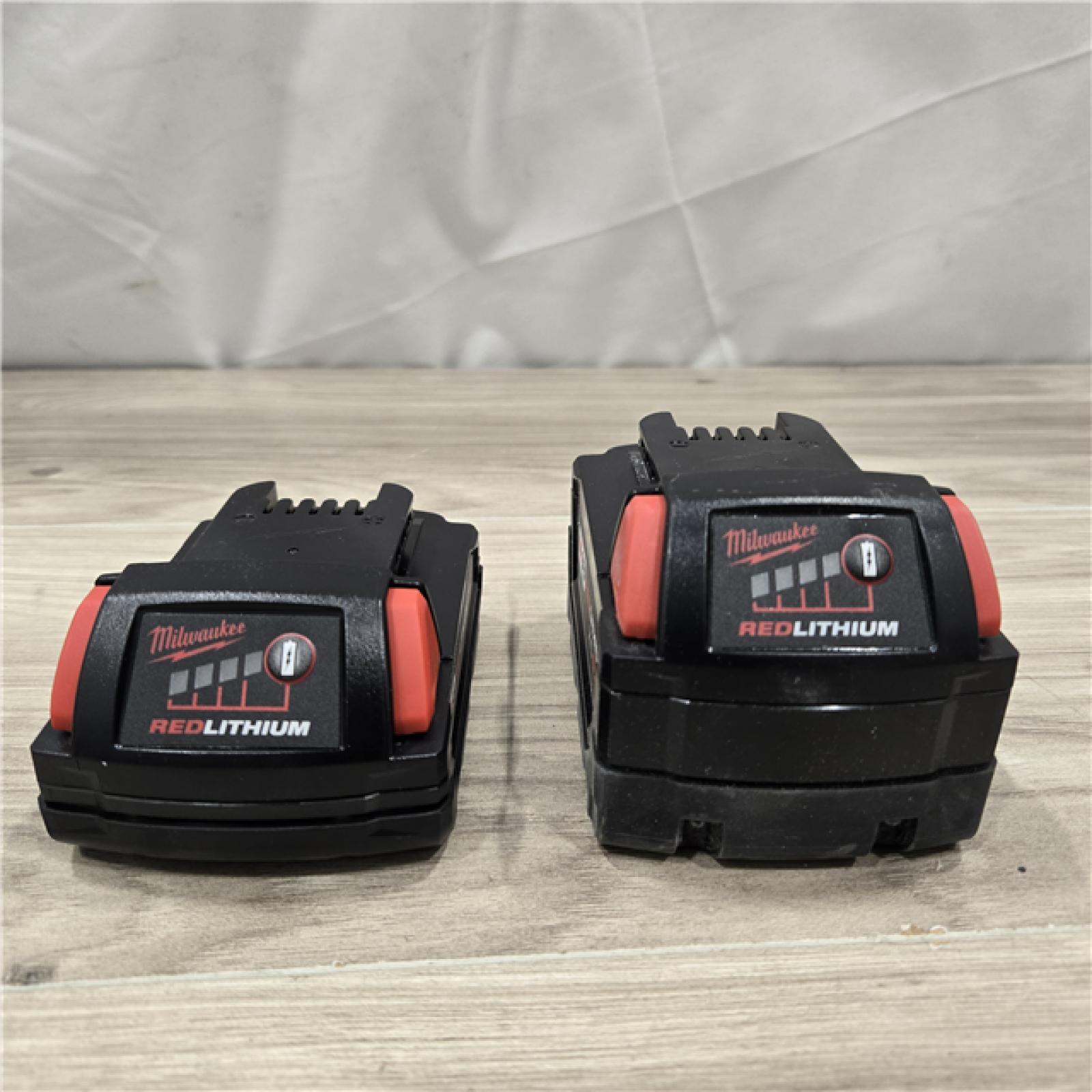 AS-IS Milwaukee M18 18-Volt Lithium-Ion Battery Starter Kit