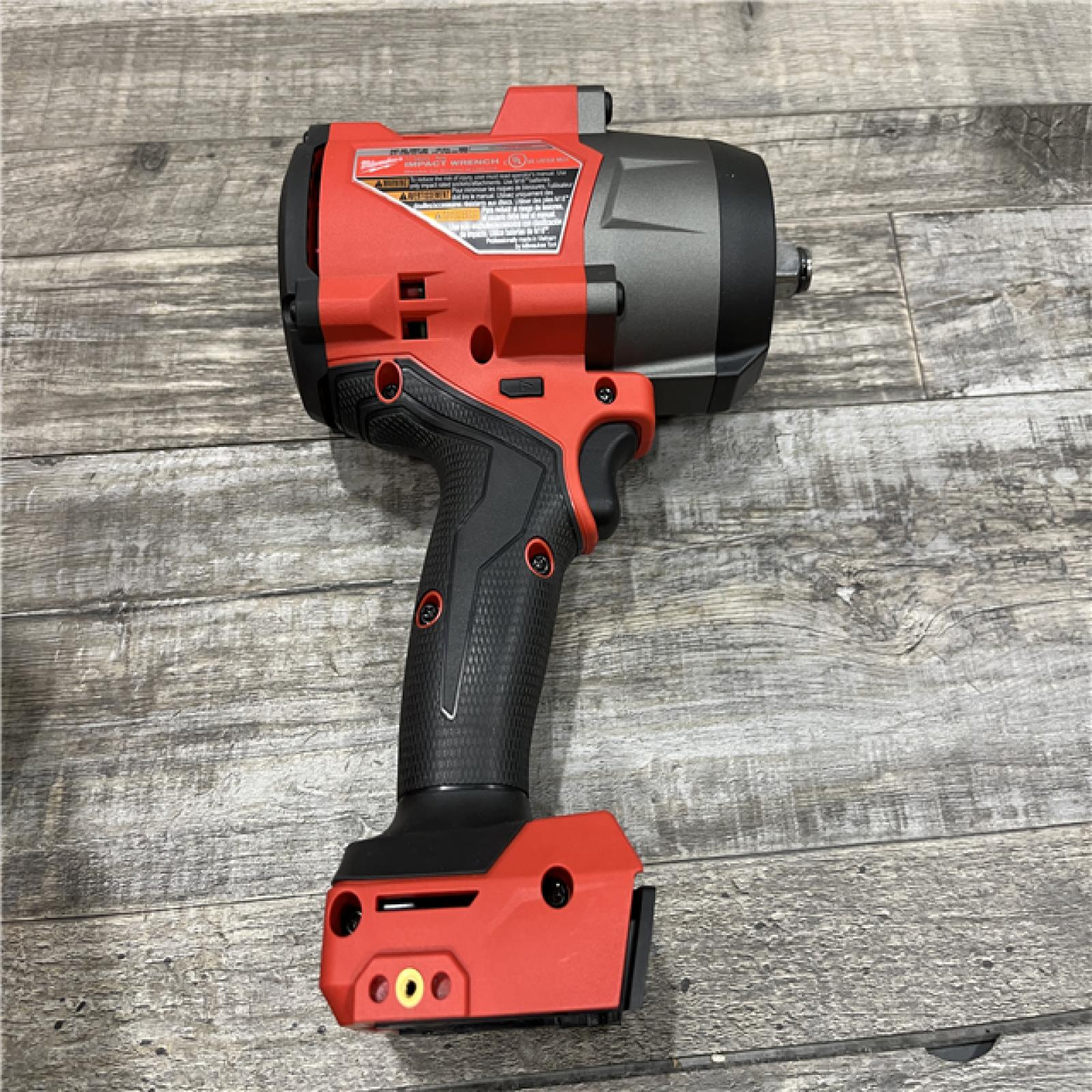 AS-IS Milwaukee FUEL 18V Lithium-Ion Brushless Cordless 1/2 in. Impact Wrench with Friction Ring (Tool-Only)