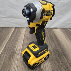 GOOD DEWALT ATOMIC 20V MAX Lithium-Ion Cordless 1/4 in. Brushless Impact Driver Kit, 5 Ah Battery, Charger, and Bag