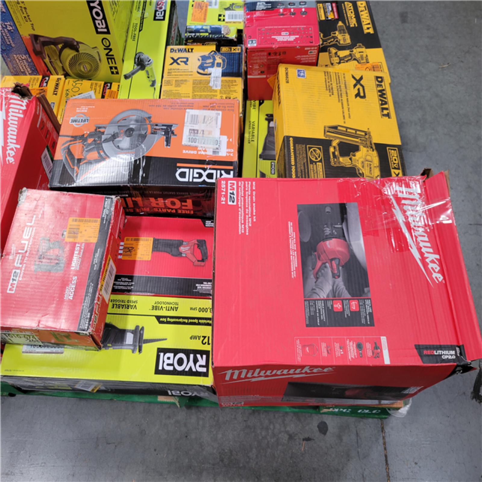 CALIFORNIA AS-IS TOOL PALLET