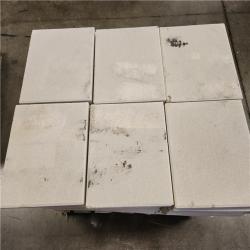 Phoenix AS-IS Oldcastle 15.75 in. x 15.75 in. x 1.75 in. White Concrete Step Stone (90- Piece Pallet)