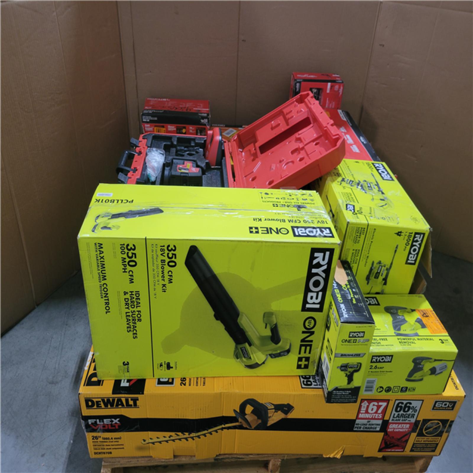 CALIFORNIA AS-IS TOOL PALLET
