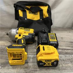 AS-IS DEWALT 20V MAX Lithium-Ion Cordless 1/2 in. Impact Wrench Kit