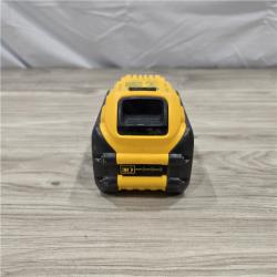 AS-IS DEWALT FLEXVOLT 20V/60V MAX 6.0Ah Battery Pack with 6 Amp Output Charger