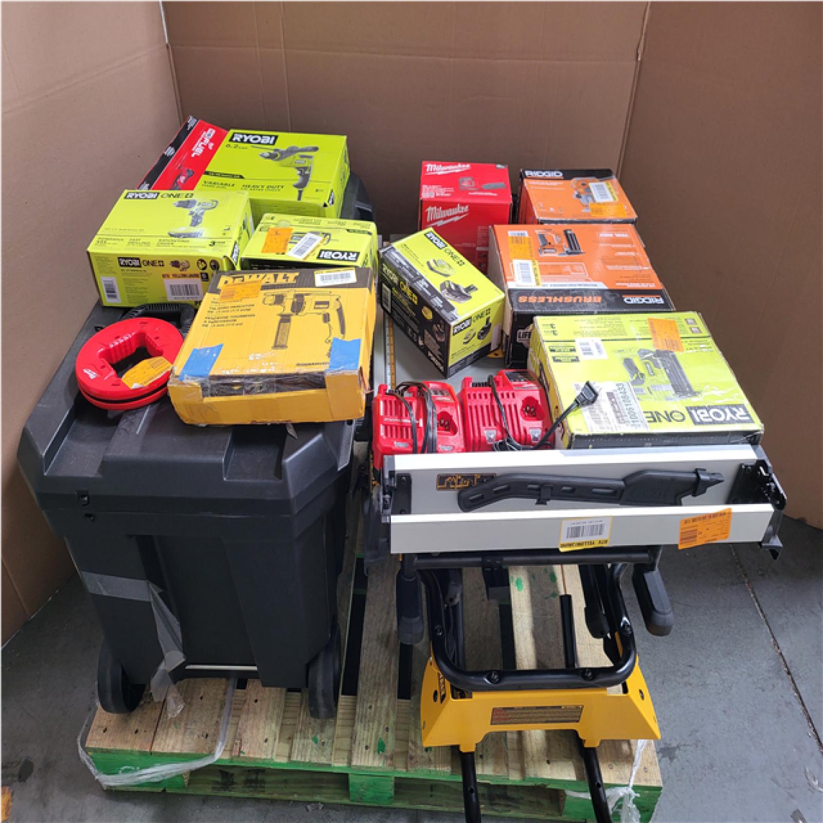 CALIFORNIA AS-IS TOOL PALLET