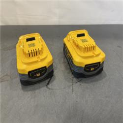 AS-IS - DEWALT POWERSTACK 20V Lithium-Ion 5.0Ah Battery Pack (2 Pack)