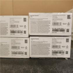 Phoenix AS-IS Google Nest Thermostat - Smart Programmable Wi-Fi Thermostat - (4-Pack)