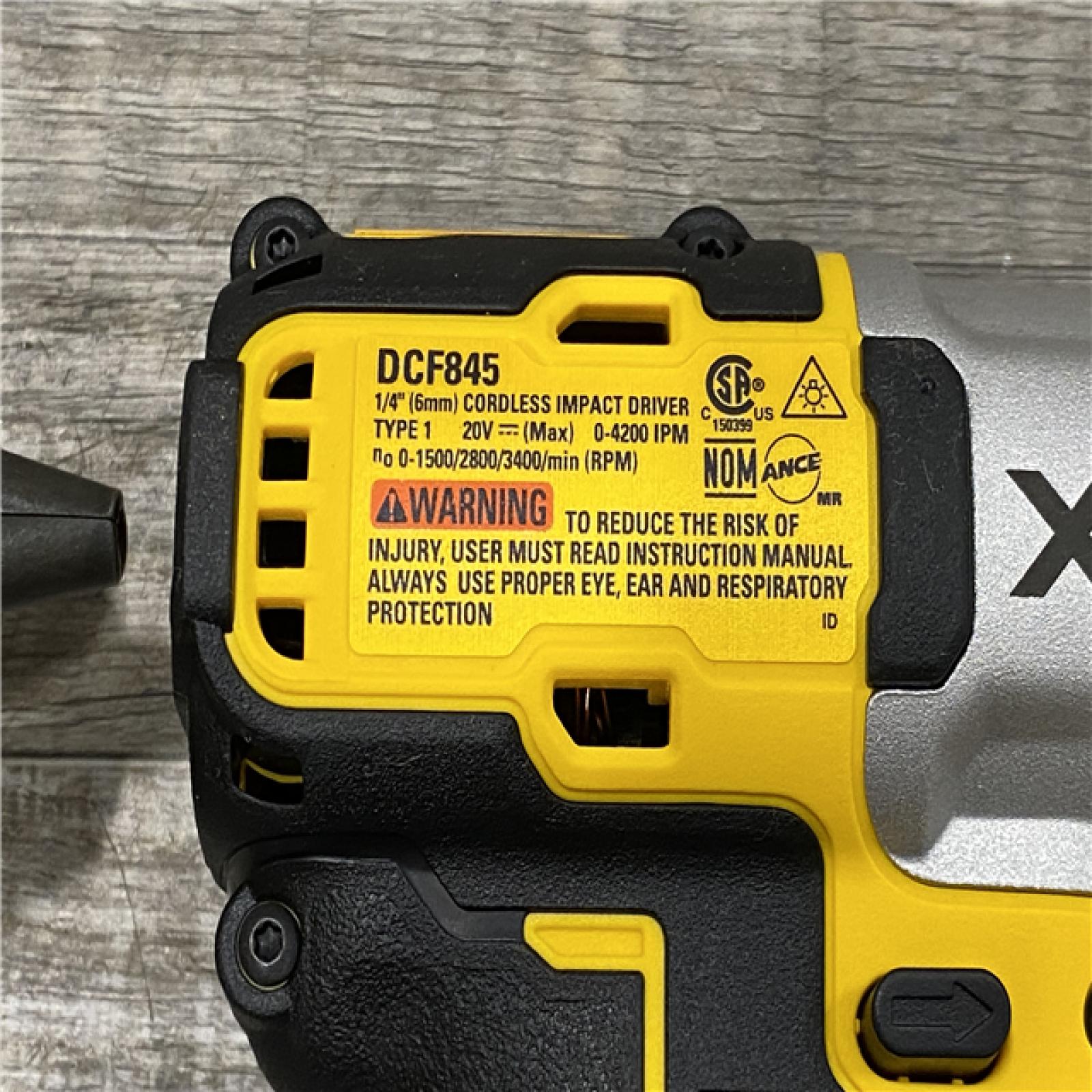 AS-IS DEWALT 20V MAX Lithium-Ion Cordless 2-Tool Combo Kit