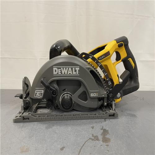 AS-IS - DEWALT FLEXVOLT 60V MAX Cordless Brushless 7-1/4 in. Wormdrive Style Circular Saw