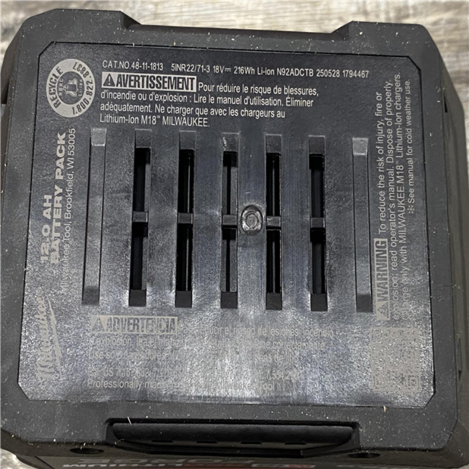 AS-IS Milwaukee 18-Volt Lithium-Ion REDLITHIUM FORGE Starter Kit