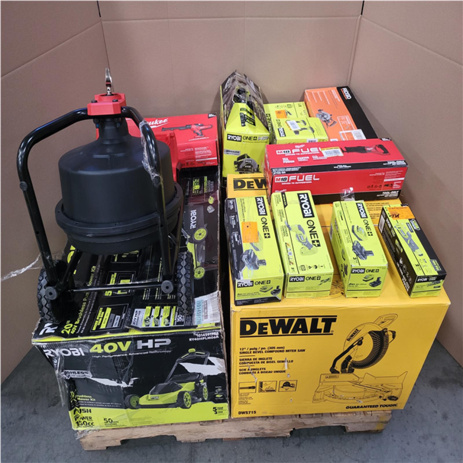 CALIFORNIA AS-IS TOOL PALLET