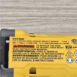 AS-IS DEWALT Shell 20v Max XR Impact Driver (Tool-Only)