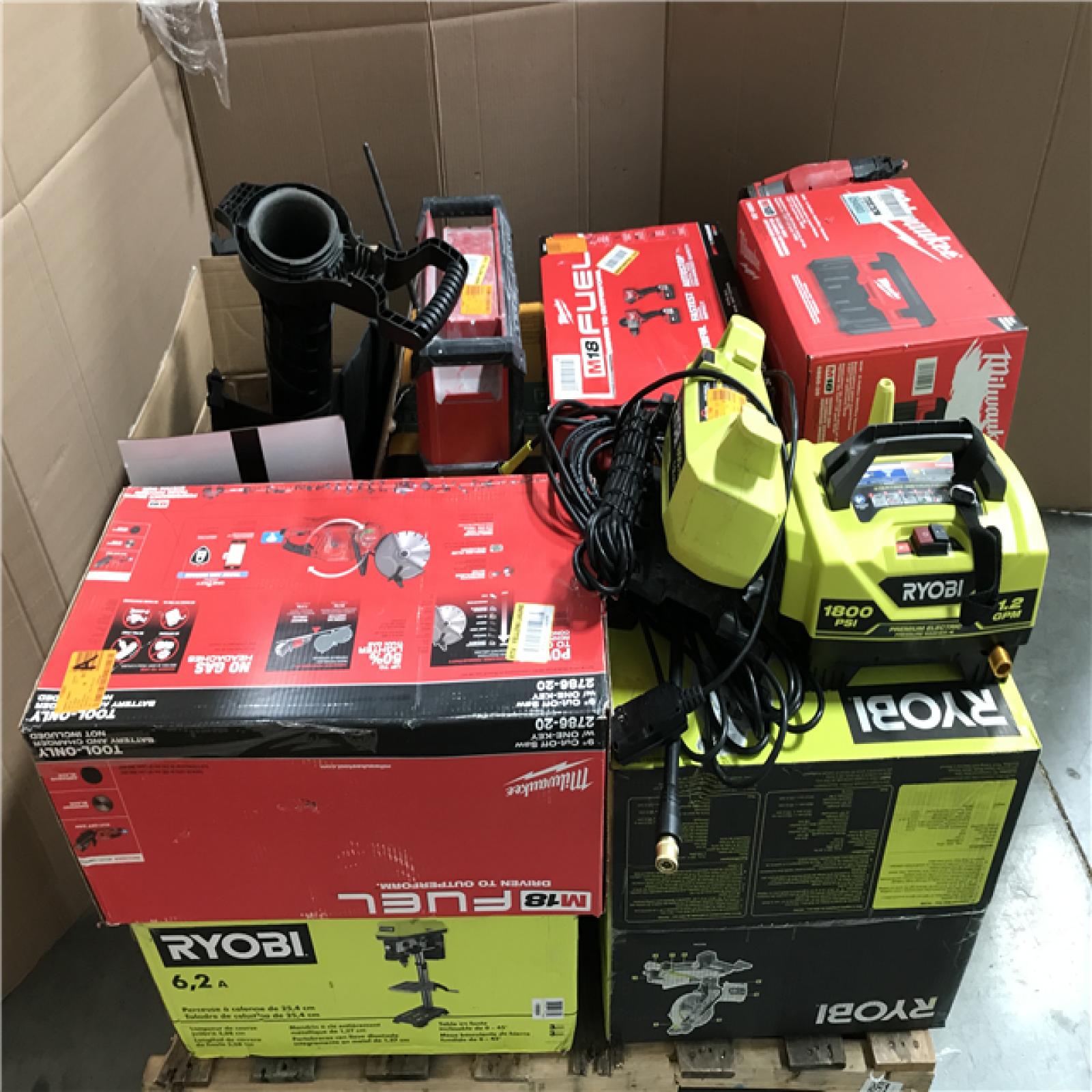 CALIFORNIA AS-IS TOOL PALLET