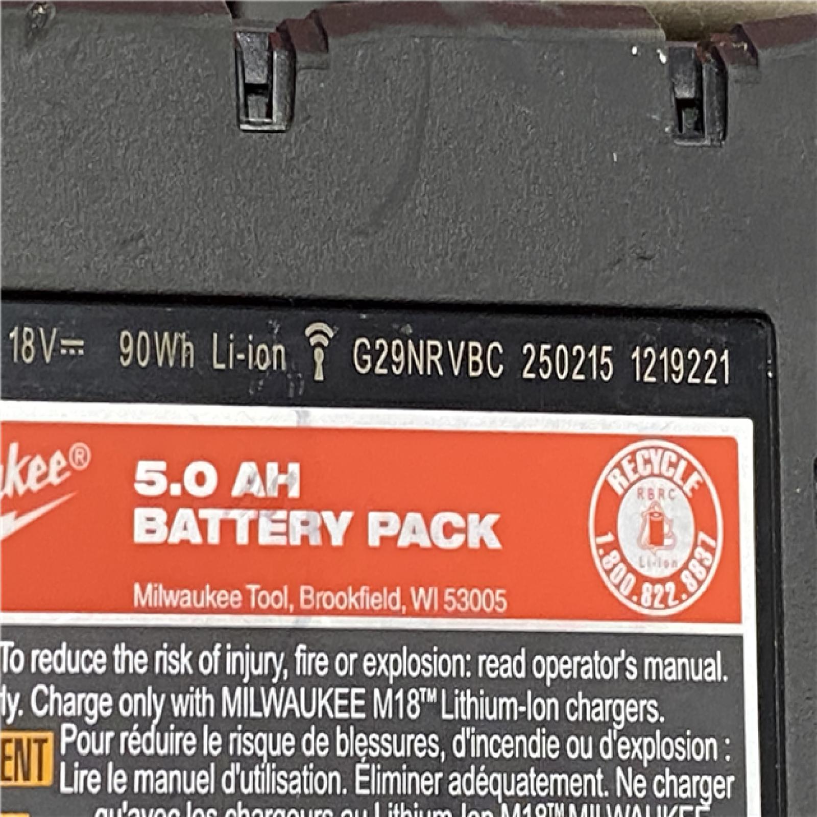 AS-IS Milwaukee FUEL 18V Lithium-Ion Brushless Cordless Hammer Drill and Impact Driver Combo Kit