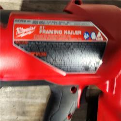 HOUSTON - LOCATION - AS-IS Milwaukee 2744-20 M18 FUEL 3-1/2 in. 18-Volt 21-Degree Lithium-Ion Brushless Cordless Framing Nailer (Tool-Only)