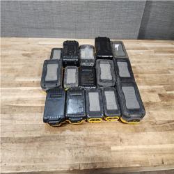 Houston Location AS-IS DeWalt Batteries QTY/15