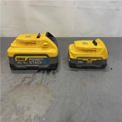 AS-IS - DeWalt 20V MAX XR POWERSTACK Lithium-Ion Battery Starter Kit