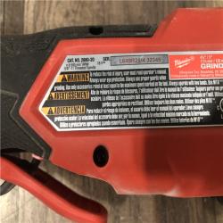 AS-IS Milwaukee FUEL 18V Lithium-Ion Brushless Cordless 4-1/2 in./5 in. Grinder w/Paddle Switch (Tool-Only)