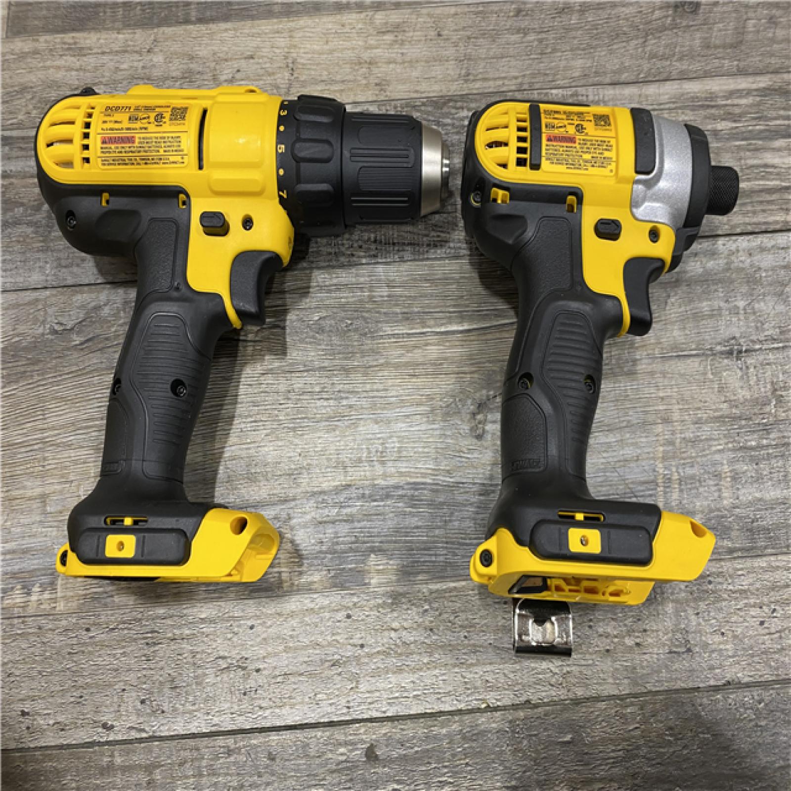 AS-IS DEWALT 20V MAX Cordless Drill/Impact 2 Tool Combo Kit