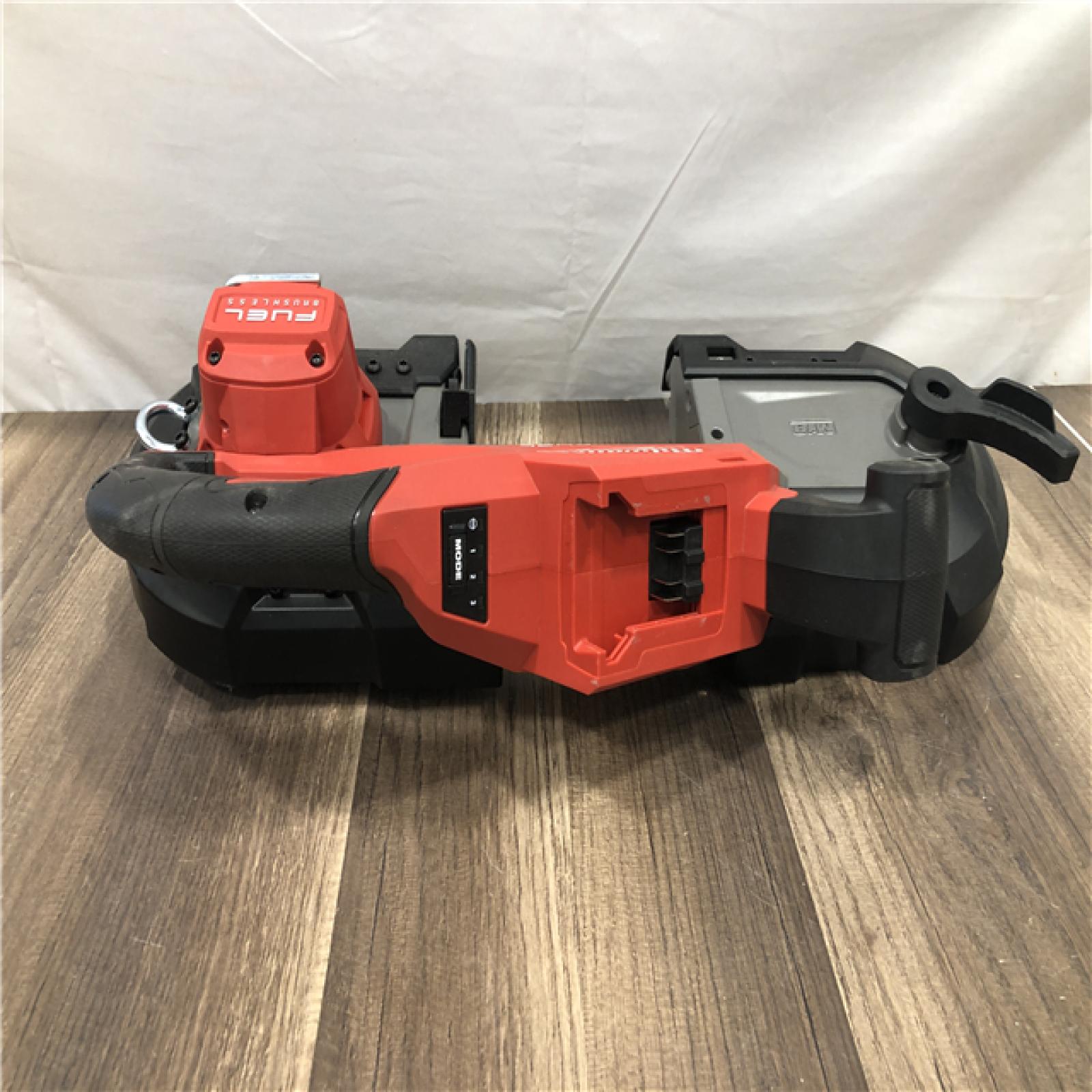 AS-IS Milwaukee FUEL 18V Lithium-Ion Brushless Cordless Deep Cut Band Saw (Tool-Only)