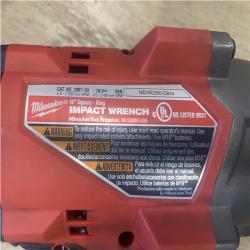 AS-IS Milwaukee FUEL 18V Lithium-Ion Brushless Cordless 1/2 in. Impact Wrench w/Friction Ring Kit
