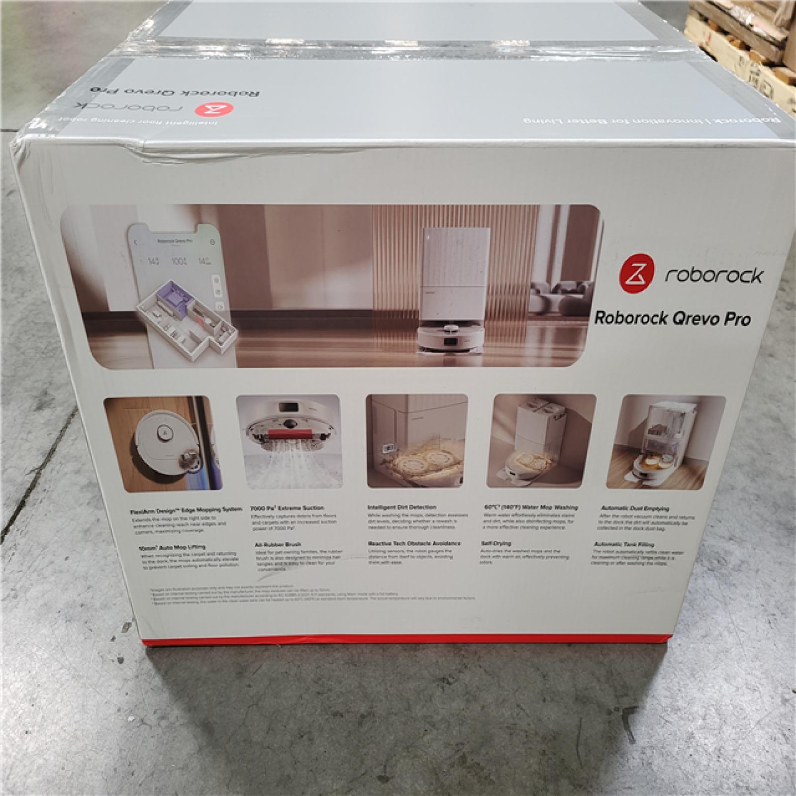 CALIFORNIA AS-IS LIKE NEW ROBOROCK QREVO PRO