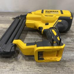 AS-IS DEWALT 20V MAX XR Lithium-Ion Electric Cordless 18-Gauge Brad Nailer (Tool Only)