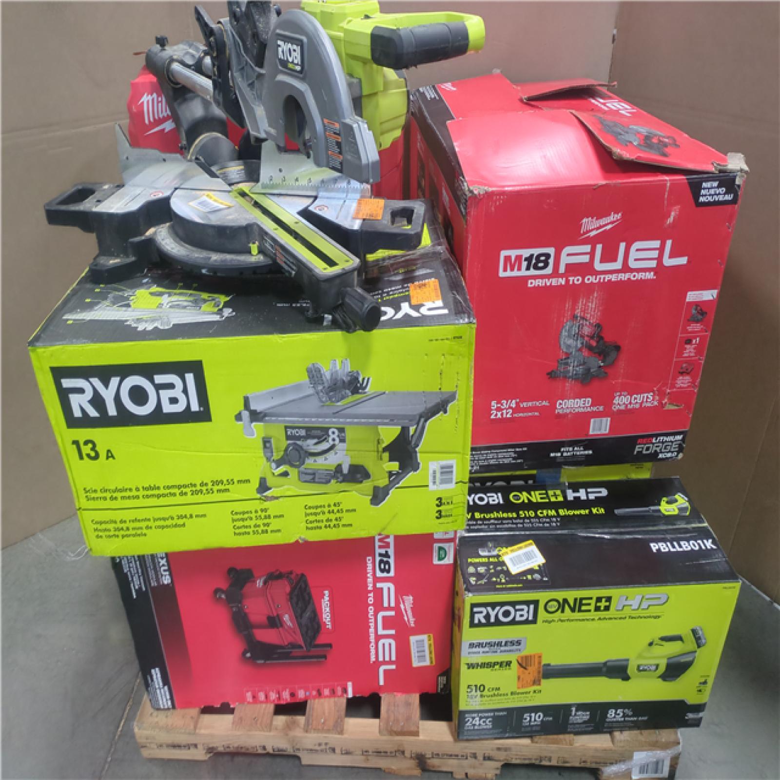 CALIFORNIA AS-IS TOOL PALLET
