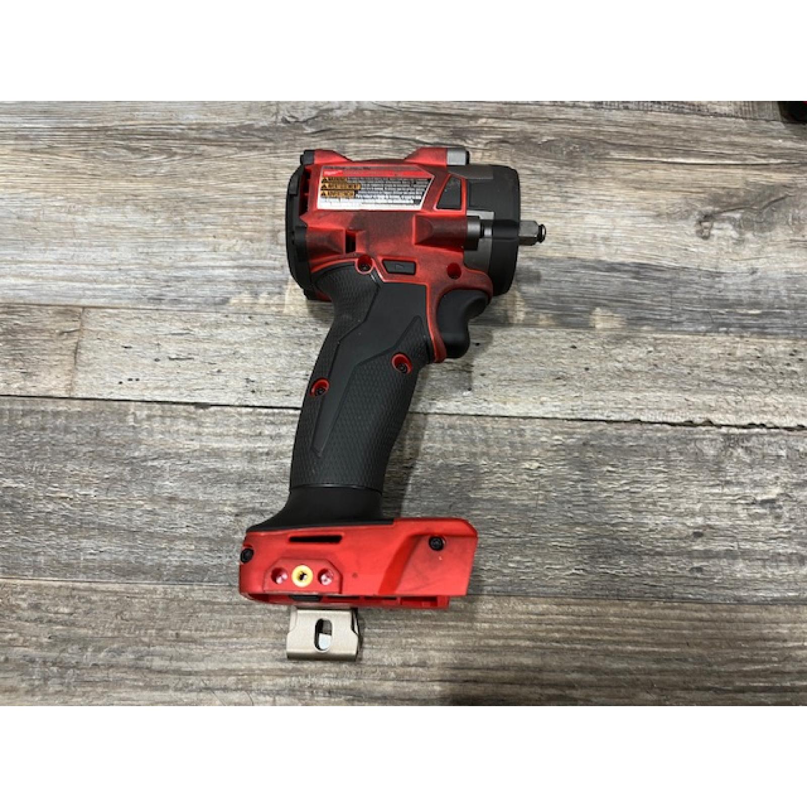 AS-IS Milwaukee FUEL 18V Lithium-Ion Brushless Cordless 3/8 in. Compact Impact Wrench Kit