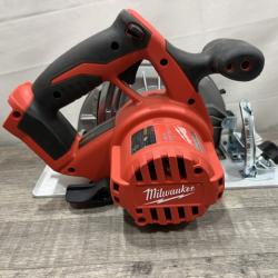AS-IS Milwaukee 18V Lithium-Ion Cordless 6-1/2 in. Circular Saw (Tool-Only)